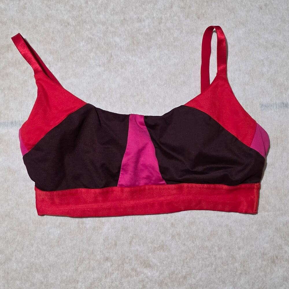 JoyLab Red and Pink Sports Bra